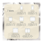 LuxClub 6 PC Queen Sheet