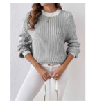 Zeagoo Women's Fall Color Block Sweater