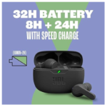 JBL Vibe Beam Wireless Earbuds - 32H Battery