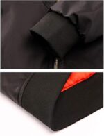 TACVASEN Men's Bomber Jacket - Fall Winter Padded Windbreaker