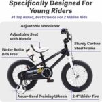 RoyalBaby Kids Bike (12"-20") with Training Wheels, for Ages 3+, Multiple Colors.