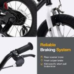 RoyalBaby Kids Bike (12"-20") with Training Wheels, for Ages 3+, Multiple Colors.