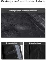 Wantdo Men's Faux Leather Motorcycle Jacket