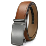 CHAOREN Men's Leather Ratchet Belt (35mm) - Customizable Fit