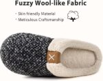 ULTRAIDEAS Women's Memory Foam Slippers with Anti-Skid Sole.