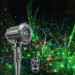 Poeland Christmas Laser Lights – Waterproof, 3 Colors (Red, Green, Blue), Outdoor