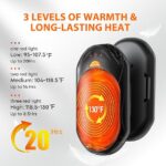AI Hand Warmers (2 Pack) - Rechargeable, 20Hrs Heat.