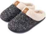 ULTRAIDEAS Women's Memory Foam Slippers with Anti-Skid Sole.