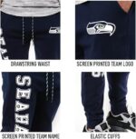 Ultra Game NFL Official Fleece Game Day Jogger Sweatpants