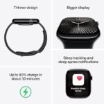 Apple Watch Series 10, 46mm, GPS, Black Sport Band