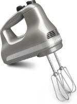 KitchenAid 5-Speed Hand Mixer - KHM512, Contour Silver