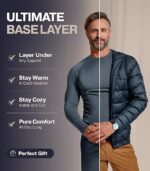 Thermajohn Men’s Fleece Lined Thermal Underwear Set