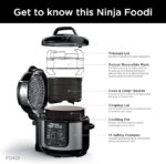 Ninja FD401 12-in-1 XL Pressure Cooker & Air Fryer, 8 qt.