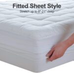 EASELAND Queen Mattress Pad Pillow Top Cooling Protector.