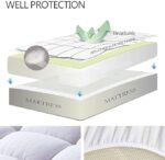 EASELAND Queen Mattress Pad Pillow Top Cooling Protector.