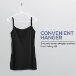 Utopia Home 50-Pack Plastic Hangers, Durable, Space-Saving.