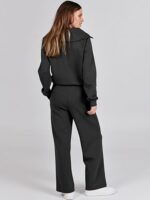 ANRABESS Women’s 2-Piece Oversized Sweatshirt Tracksuit
