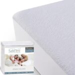 SafeRest Waterproof Queen Mattress Protector, Washable