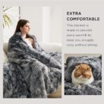 Bedsure Fluffy Throw Blanket for Couch & Bed.