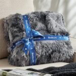 Bedsure Fluffy Throw Blanket for Couch & Bed.
