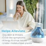 Pure Enrichment MistAire Humidifier – Quiet, 25-hour mist