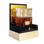 Lattafa Khamrah: Vanilla, amber, cinnamon, warm spicy unisex fragrance.
